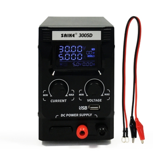 SAIKE 3005D DC regulated power supply 30V 5A