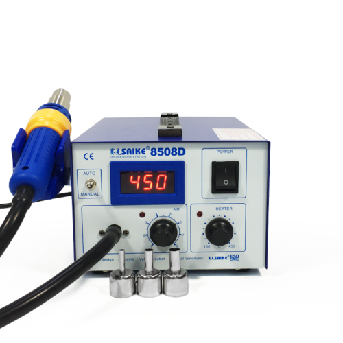 SAIKE 8508D Hot air gun rework station Air pump type