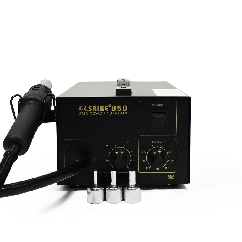 SAIKE 850 Hot air gun rework station Air pump type