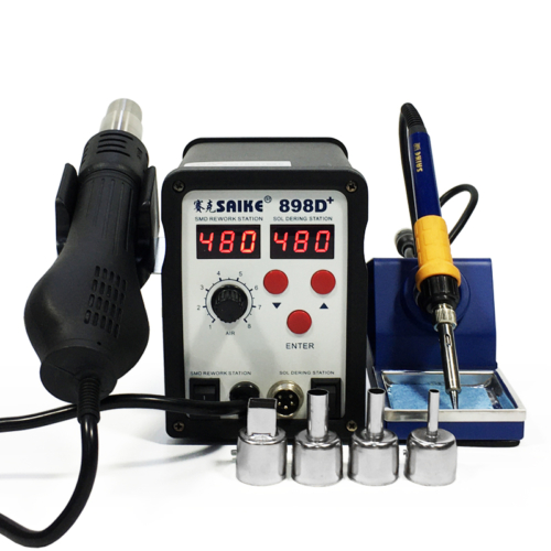 SAIKE 898D+ Hot air soldering station