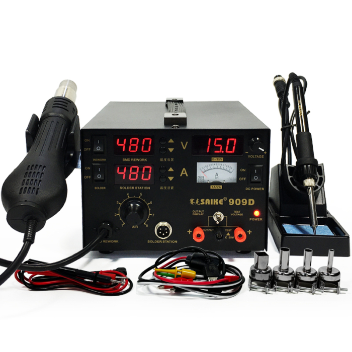 SAIKE 909D hot air rework station